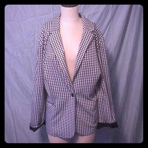 Houndstooth Blazer